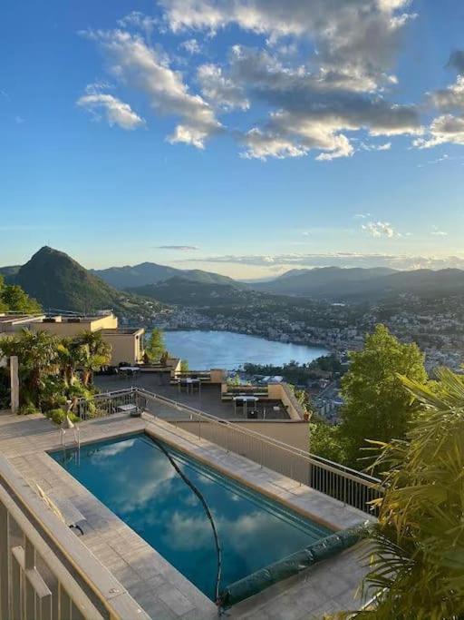 Panoramic Lugano Apartment Exterior photo