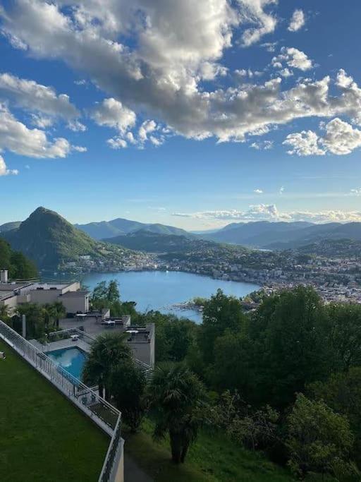 Panoramic Lugano Apartment Exterior photo